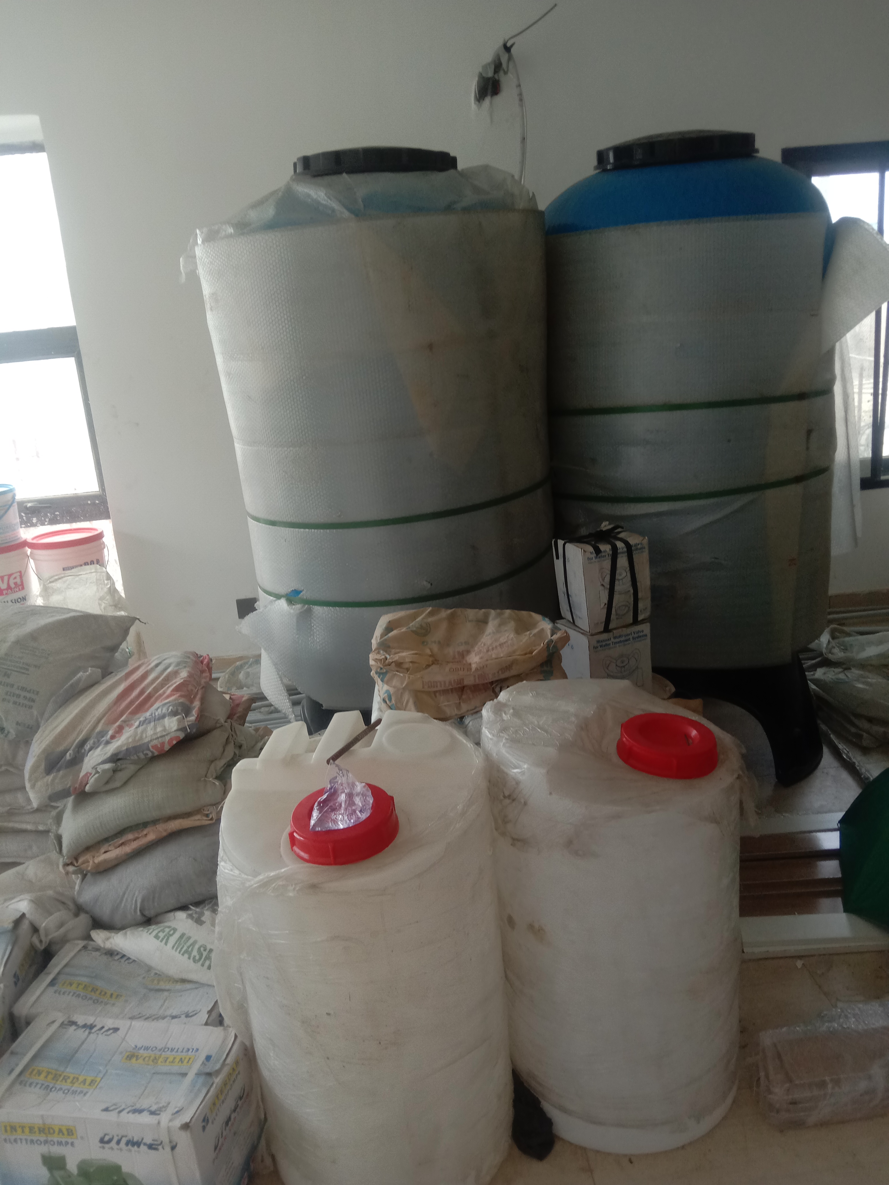 Water Purification System Setup